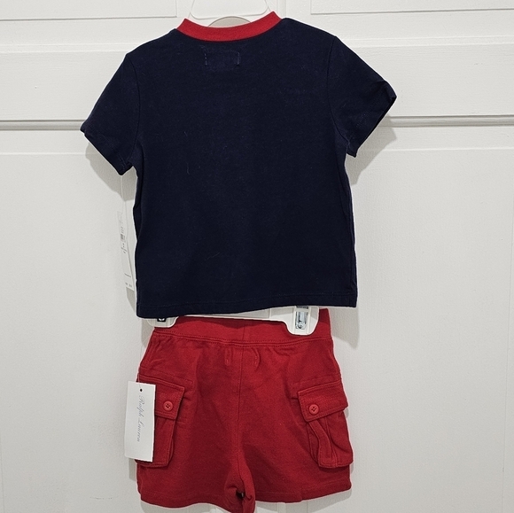 Ralph Lauren 2 Piece Cargo Short Set, NWT - Picture 2 of 12